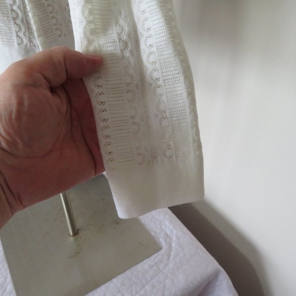 Vintage Rayure Paris Lace Button Up Blouse - Picture 3 of 7